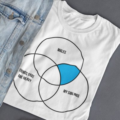 Alternative view of He ain't heavy... T-shirt