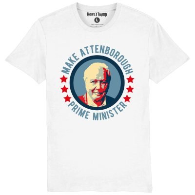Make Attenborough Prime Minister T-shirt