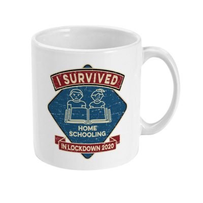 Alternative view of I survived homeschooling Mug