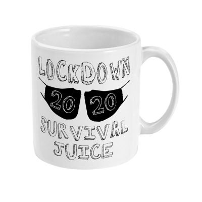 Alternative view of Lockdown 2020 Survival Juice Mug
