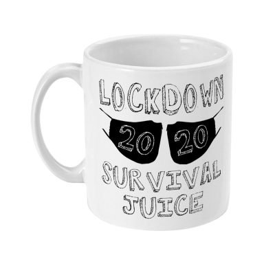 Lockdown 2020 survival juice mug