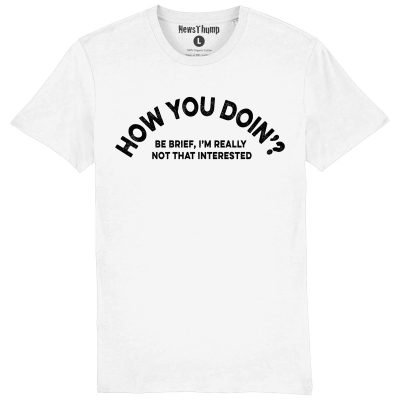 Alternative view of How You Doin' T-Shirt