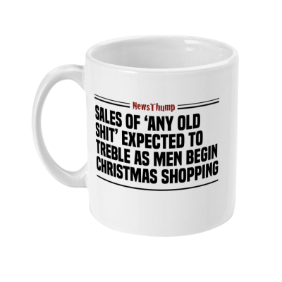 Sales of any old shit - Christmas Mug