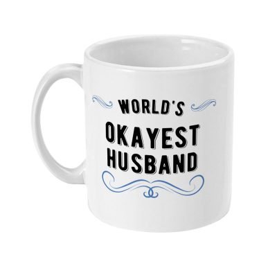 World's Okayest Husband Mug