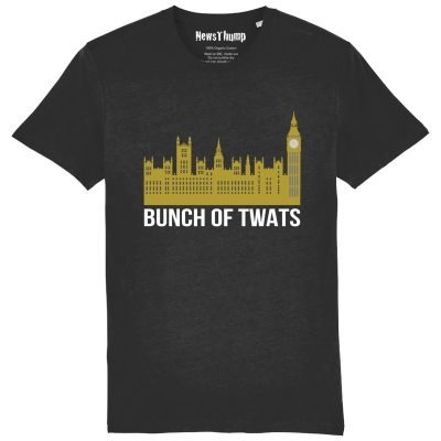 Bunch of Twats T-shirt in black