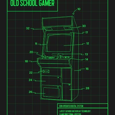 Old School Gamer T-shirt