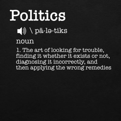 Politics definition close-up