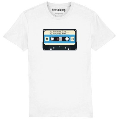 Personalised Mix-tape T-shirt