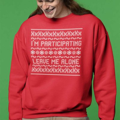 I'm participating, leave me alone
