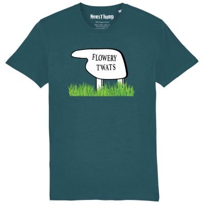 Flowery Twats T-shirt stargazer