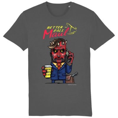 Better Call Maul T-shirt HappyToast Anthractie
