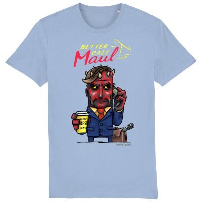 Better Call Maul T-shirt HappyToast Sky Blue