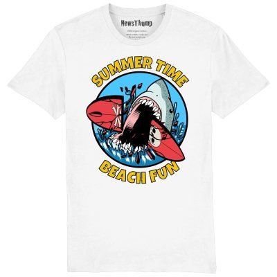 Summer Time Beach Fun T-shirt White