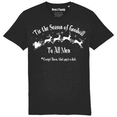 CLEARANCE - 'Tis the season of goodwill to all men (except Boris, that guy's a dick)