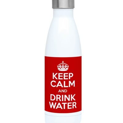 Keep Calm and Drink Water bottle