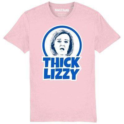 Thick Lizzy T-shirt cotton pink