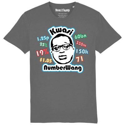 Kwasi NumberWang T-shirt anthracite