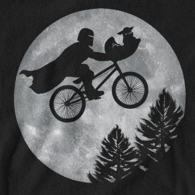 Mandalorian ET Parody T-shirt Close Up