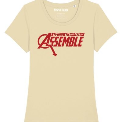 Anti-Growth Coalition Assemble Women's T-shirt Butter