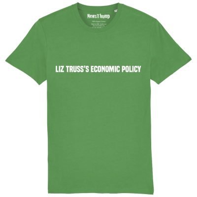 Liz Truss's Economic Policy Halloween T-shirt Fresh Green