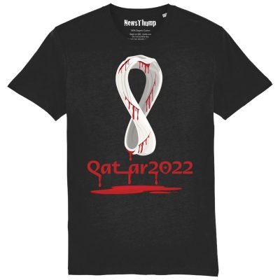 Qatar 2022 Unofficial T-shirt Black