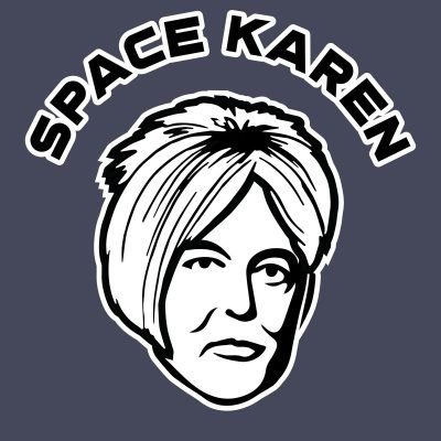 Space Karen T-shirt Close Up