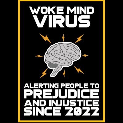 Woke Mind Virus T-shirt Close up