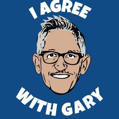 I agree with Gary T-shirt Close up