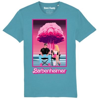 Barbenheimer T-shirt Atlantic Blue