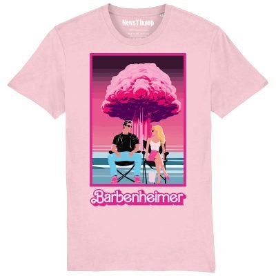 Barbenheimer T-shirt Cotton Pink