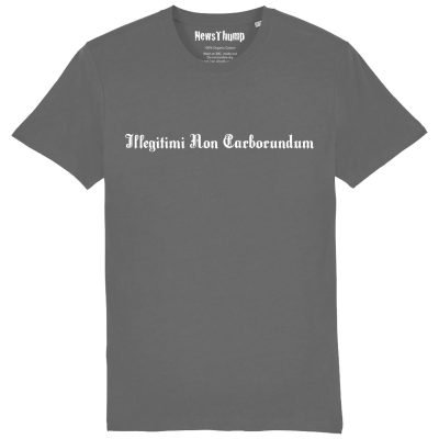 Illegitimi Non Carborundum T-shirt Anthracite