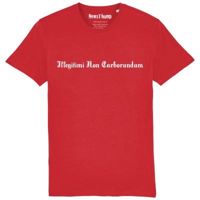 Illegitimi Non Carborundum T-shirt red