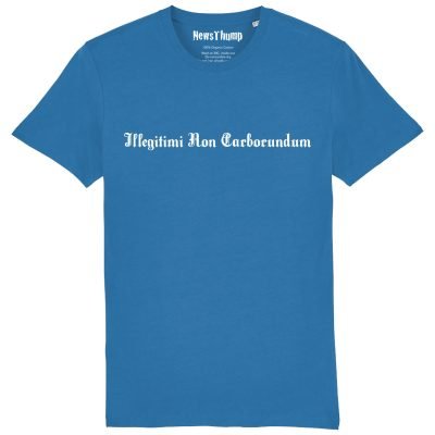 Illegitimi Non Carborundum T-shirt Royal Blue
