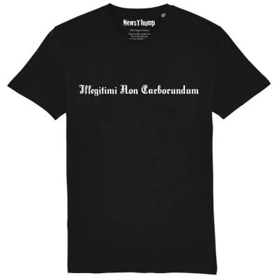 Illegitimi Non Carborundum T-shirt Black
