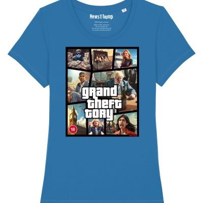 Grand Theft Tory Women's T-shirt Royal Blue
