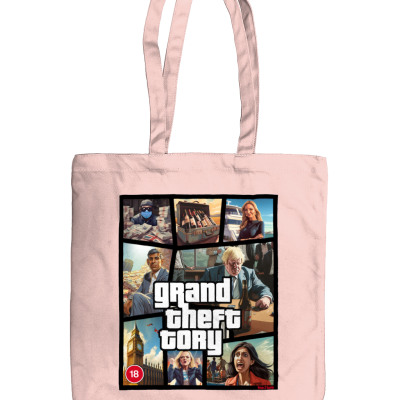 Alternative view of Grand Theft Tory EarthAware Organic Spring Tote