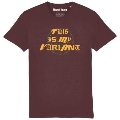 This is my Variant T-shirt Burgundy