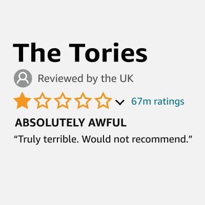 Tories 1-star Review T-shirt