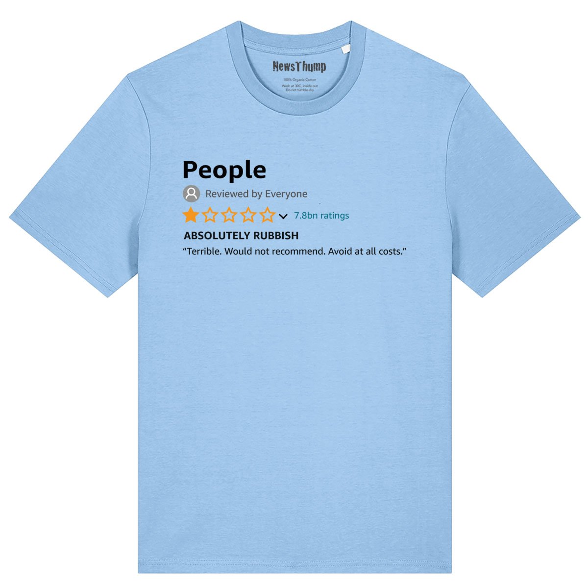 People 1-Star Review T-shirt - Image 5