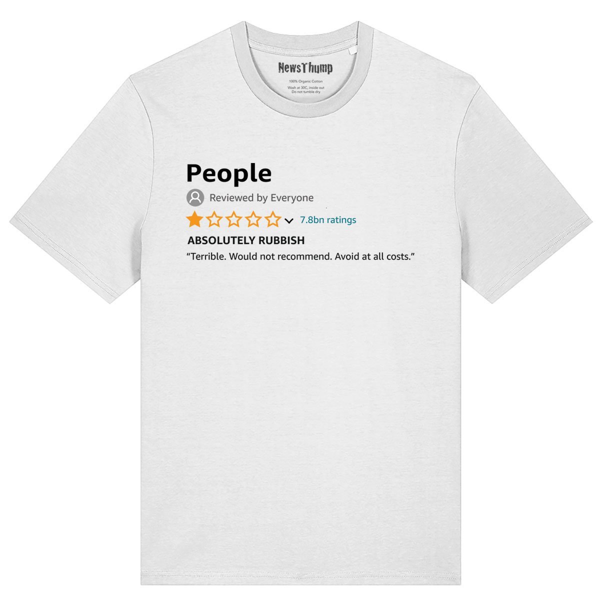 People 1-Star Review T-shirt - Image 2