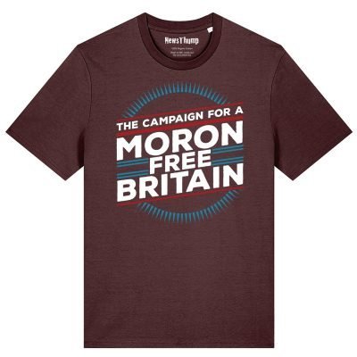 The Campaign for a moron-free Britain Tee