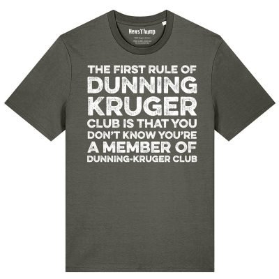 Dunning Kruger Club T-shirt
