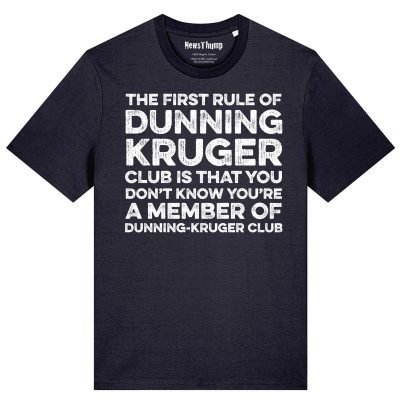 Dunning Kruger Club T-shirt
