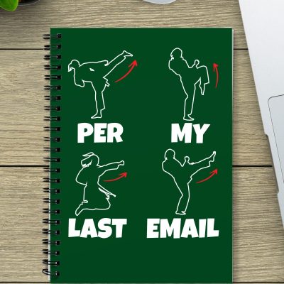 Per My Last Email Notebook