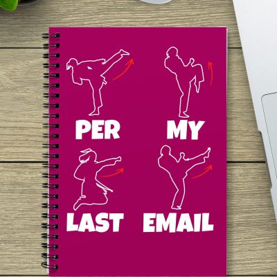 Per My Last Email Notebook