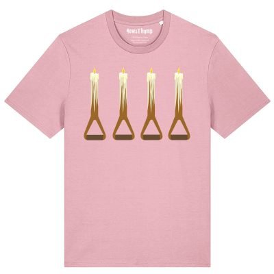 Fork Candles T-shirt Two Ronnies