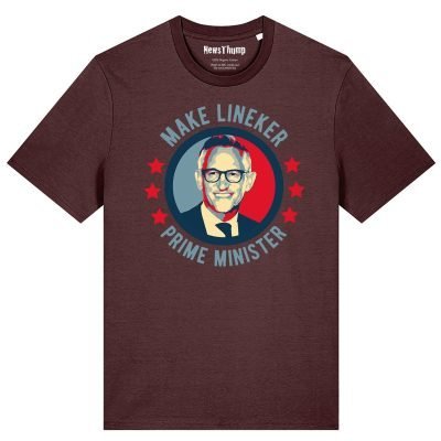 Make Lineker Prime Minister T-shirt