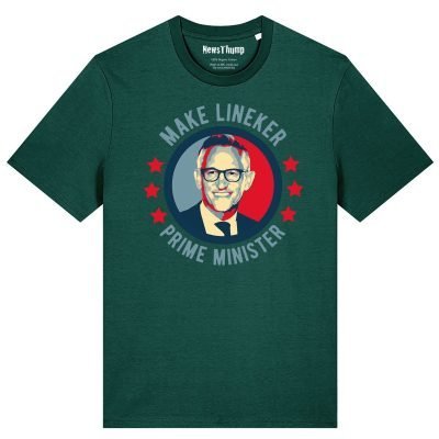 Make Lineker Prime Minister T-shirt