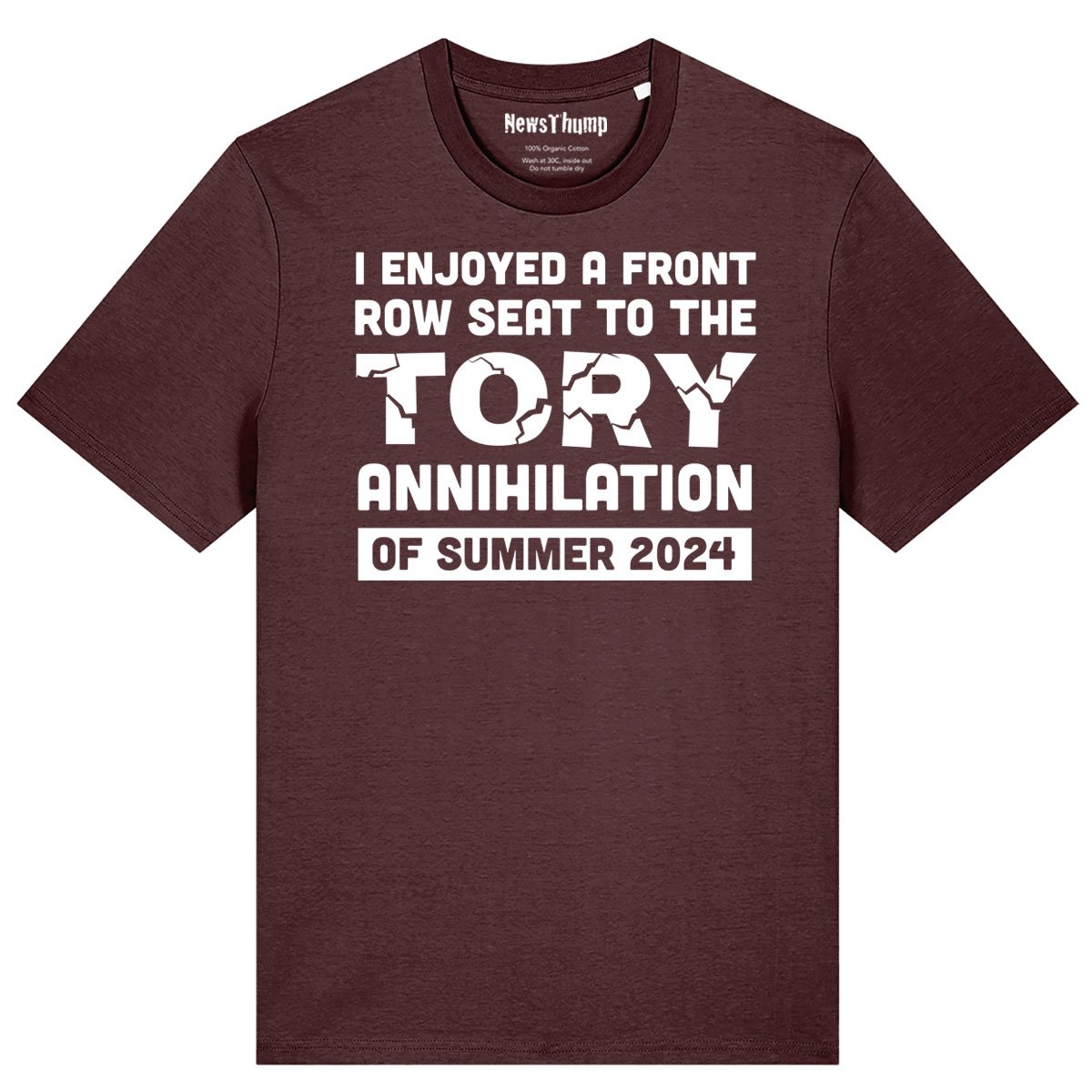 I enjoyed a front row seat to the Tory Annihilation of summer 2041
