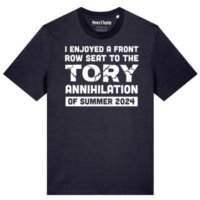 I enjoyed a front row seat to the Tory Annihilation of summer 2071